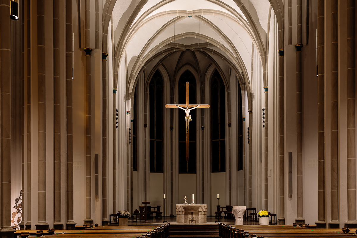 Innenaufnahme der Propsteikirche St. Johann