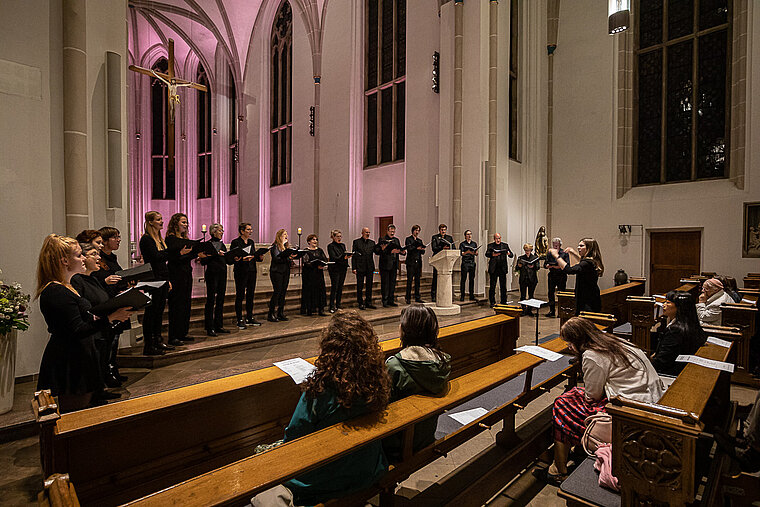 Aufnahme vom Konzert in der Propsteikirche St. Johann